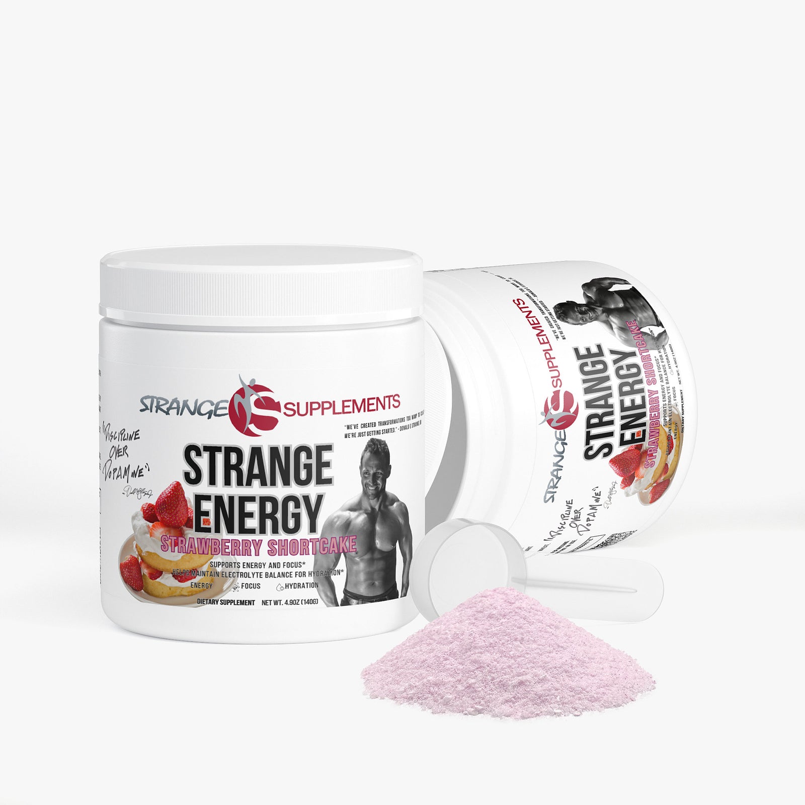 Energy Powder (Strawberry Shortcake)