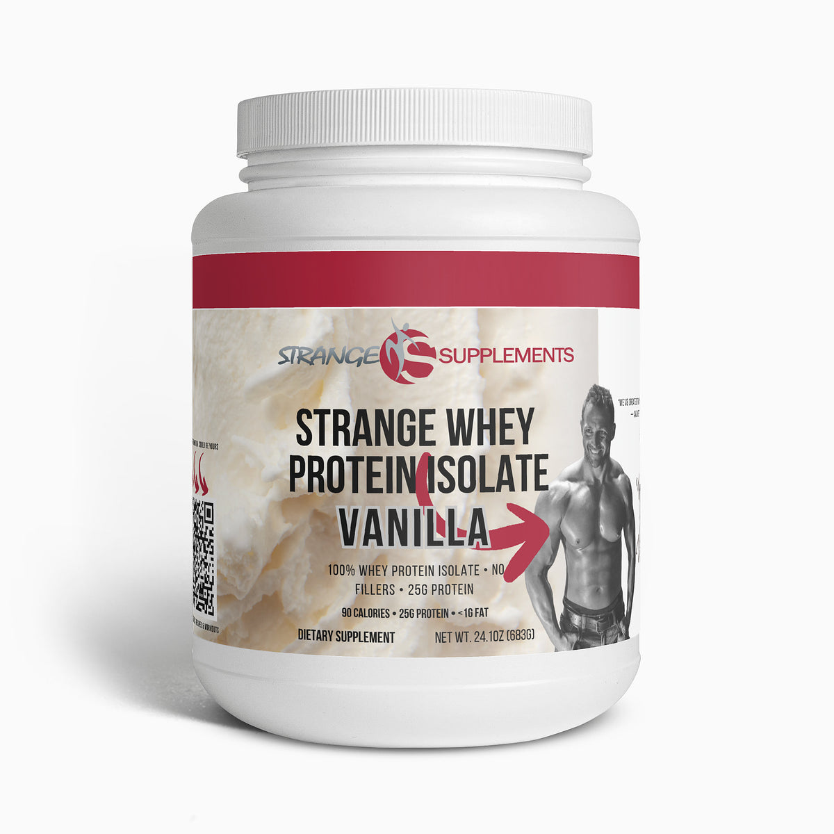 Strange Whey Protein Isolate (Vanilla)