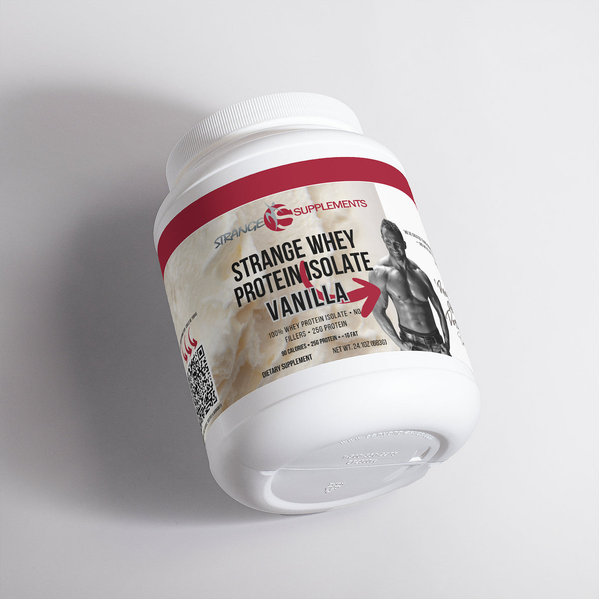 Strange Whey Protein Isolate (Vanilla)