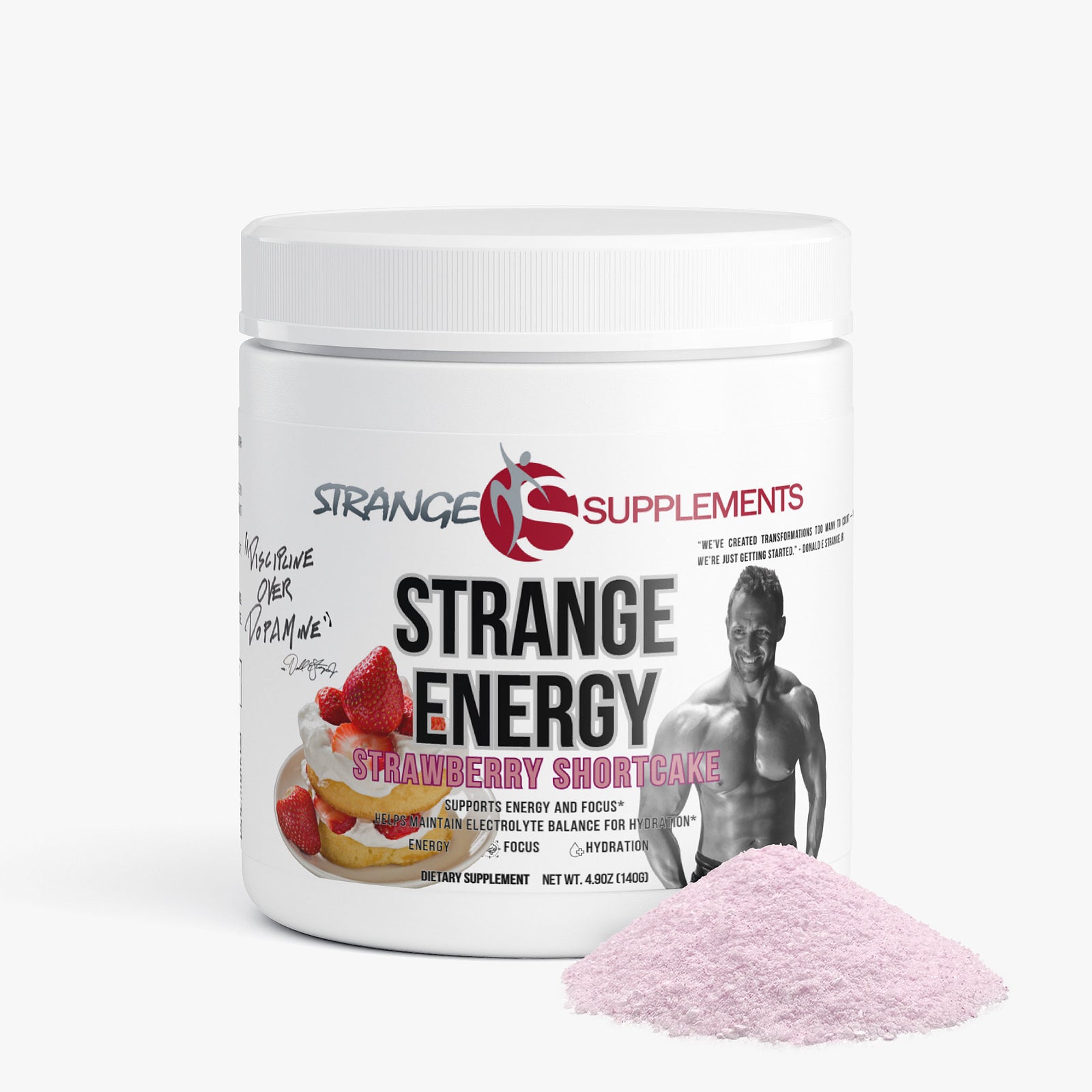 Energy Powder (Strawberry Shortcake)