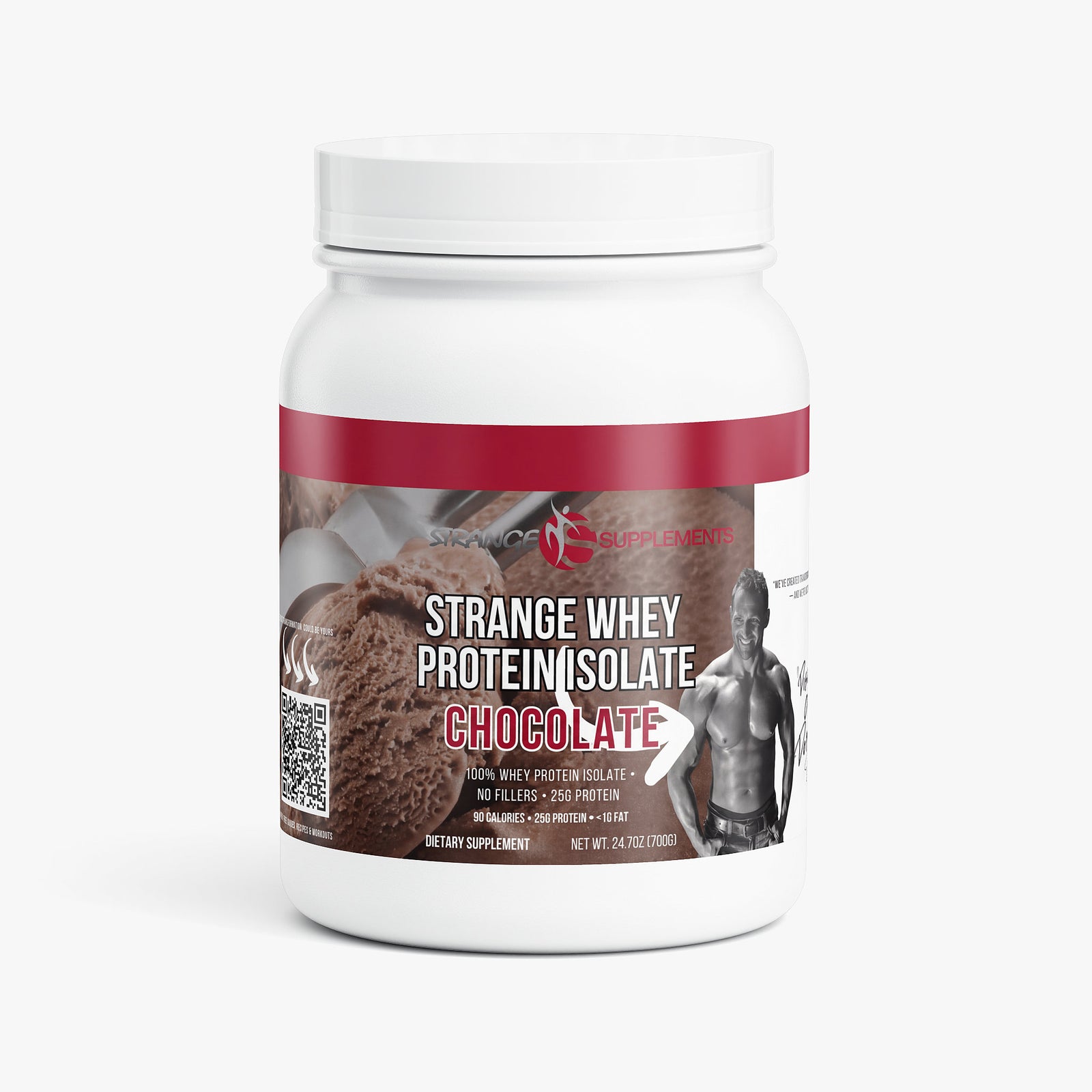 Strange Whey Protein Isolate (Chocolate)