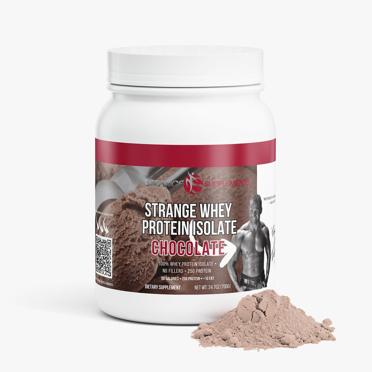 Strange Whey Protein Isolate (Chocolate)