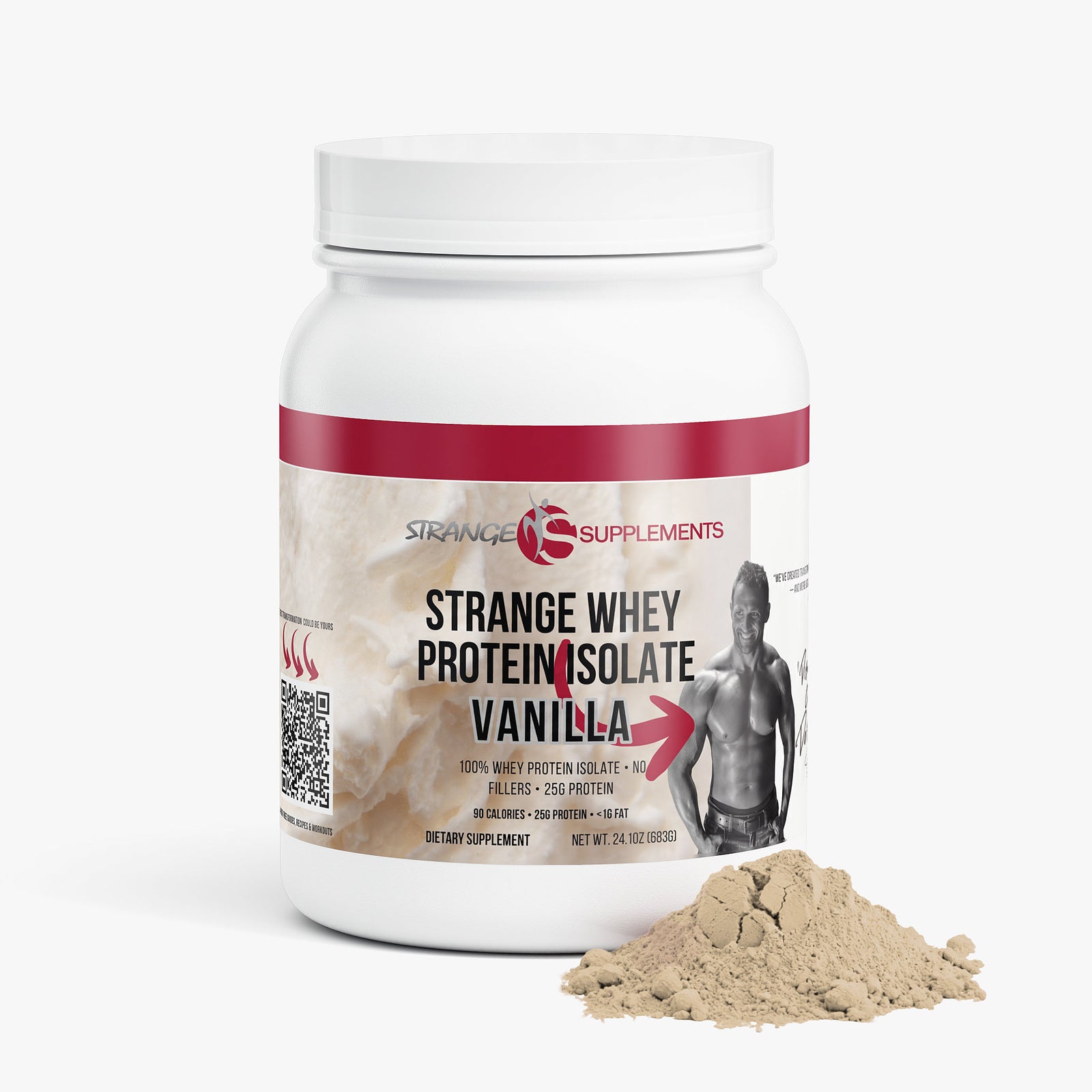 Strange Whey Protein Isolate (Vanilla)