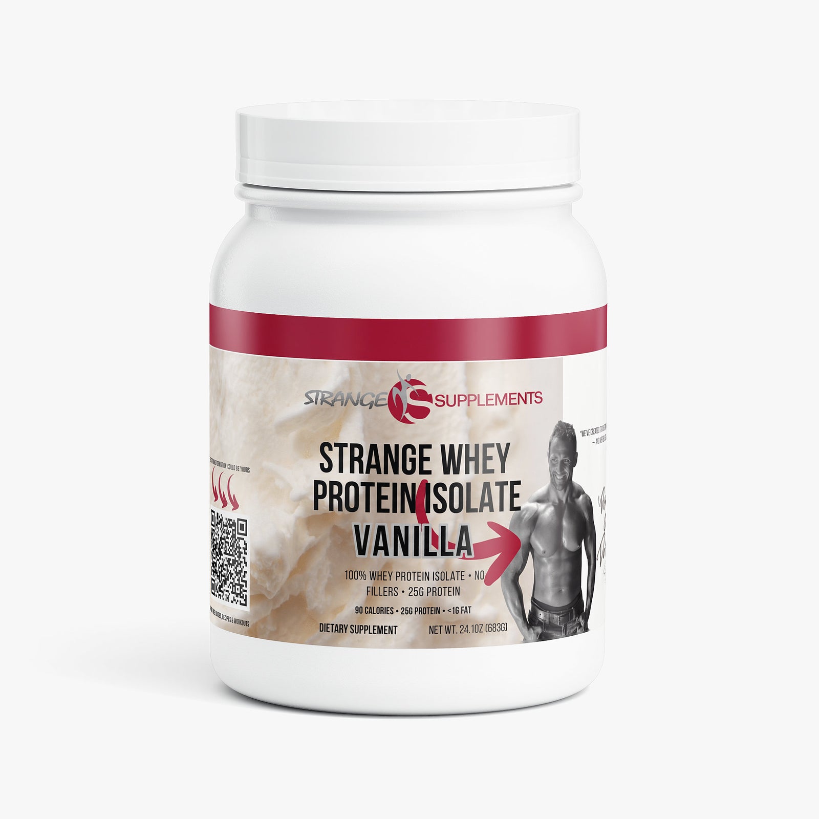 Strange Whey Protein Isolate (Vanilla)