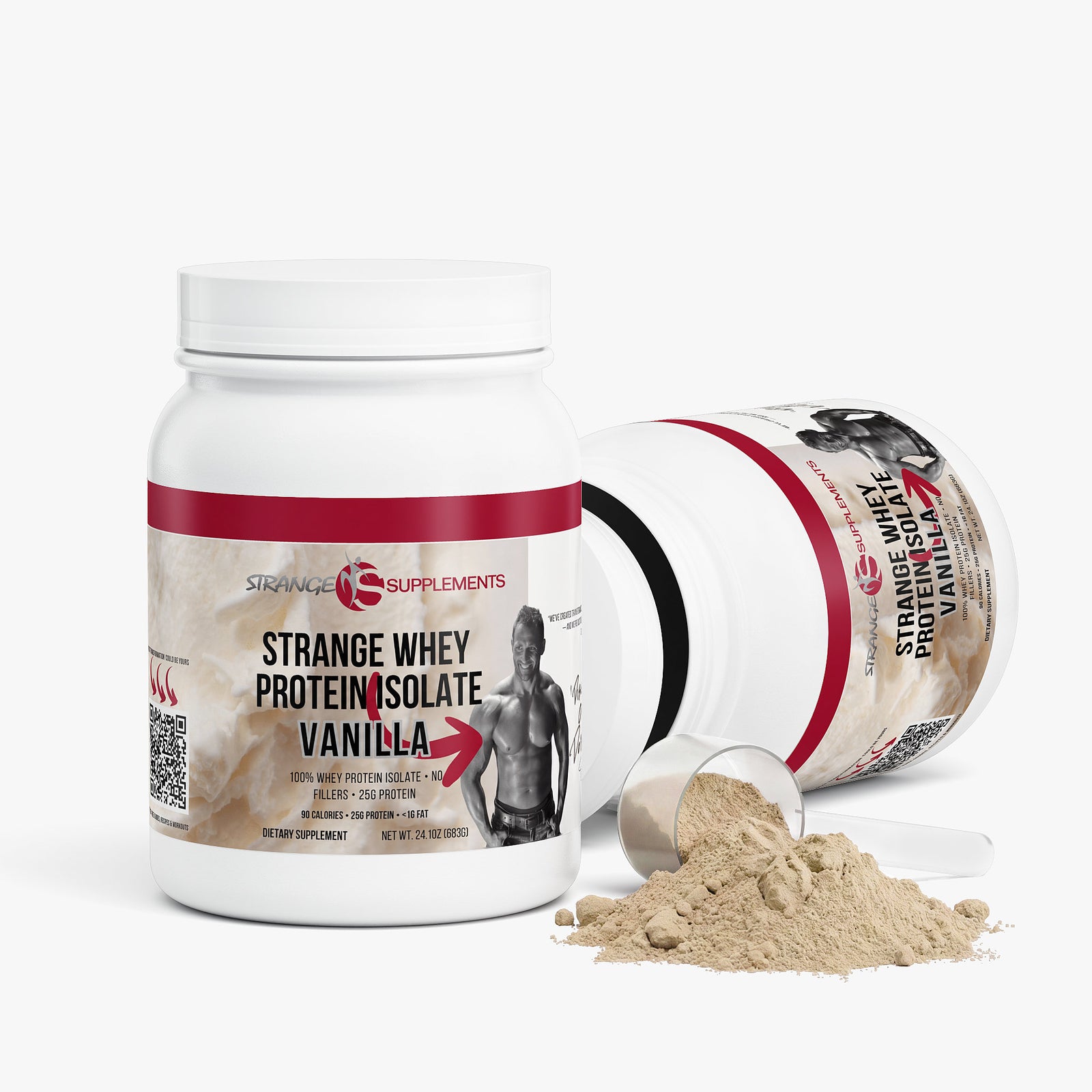 Strange Whey Protein Isolate (Vanilla)