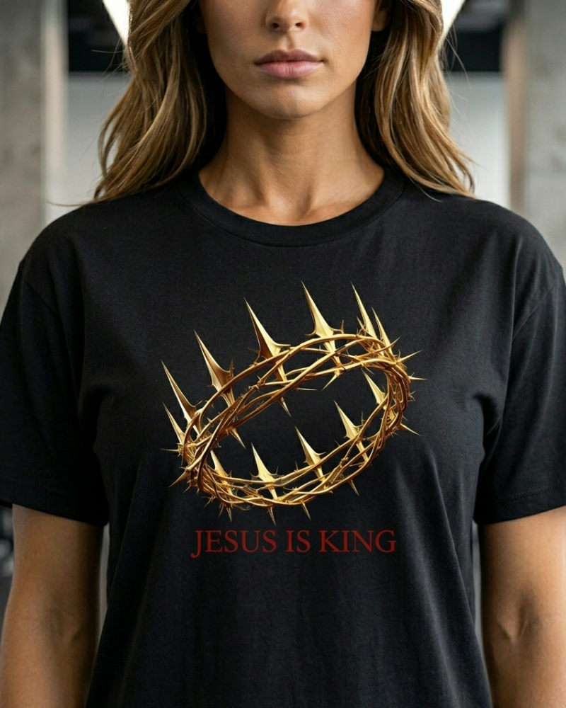 JESUS IS KING — Crown of Thorns Edition