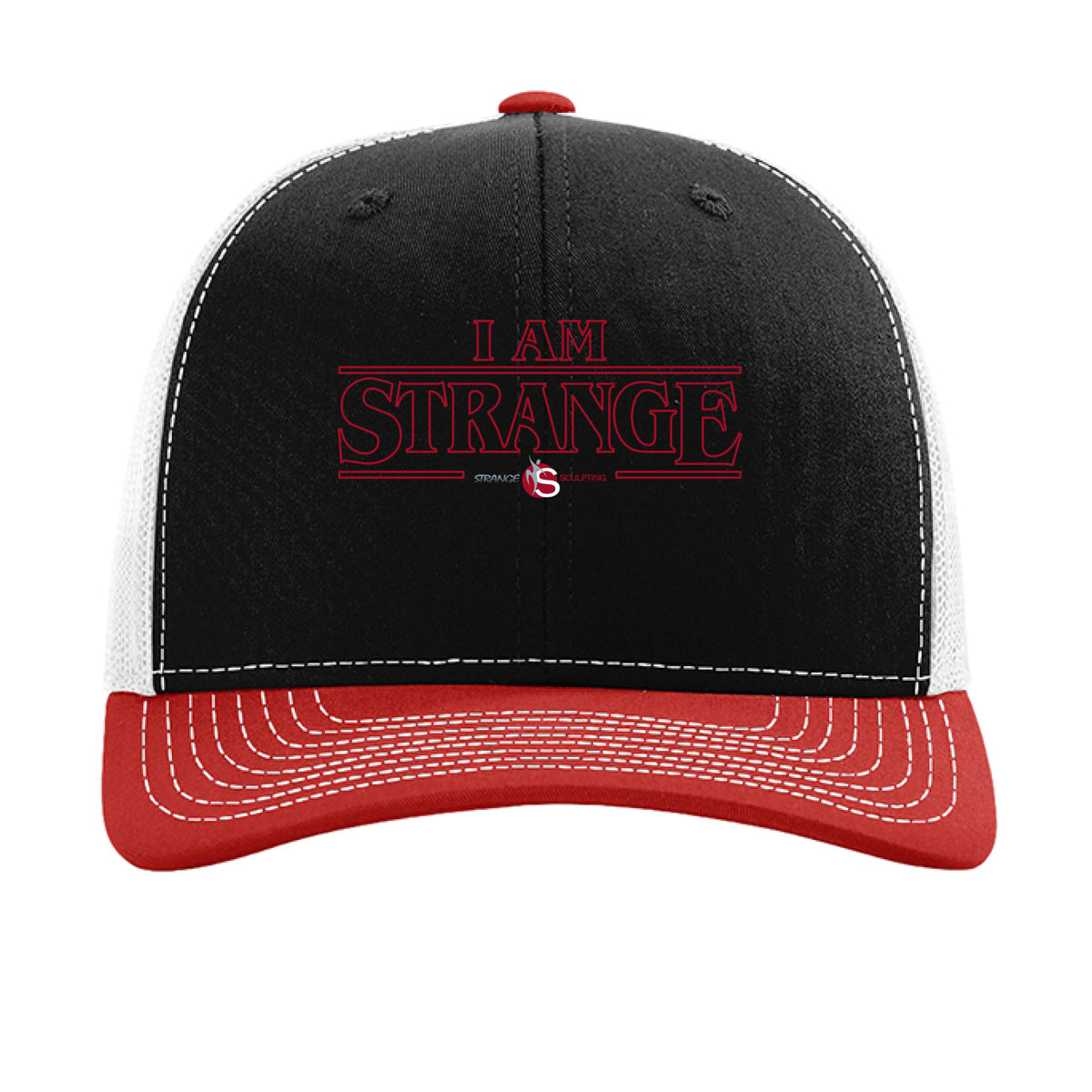 Black/ White/ Red - FRONT
